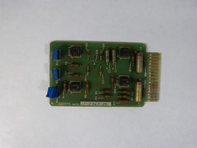 Gettys 11-0860-00 PC Board USED