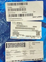 Kyocera Crystal Unit 1000x Reel CX2016DB26000D0FZZT2 DC W2047 26000KHZ 91M975