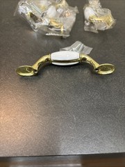 4~Amerock Polished Brass Pull 3″ C/C~IBP1922-PBW