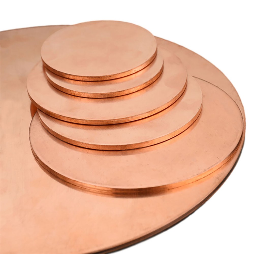 Copper Discs Round 0.3mm – 6mm Copper Metal Discs Round Solid Copper Discs