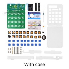 LED Digital Tube Display Calculator Electronic DIY Kit Soldering Practice Parts