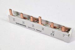 SIEMENS 5ST3710, 3-phase busbar 16mm² L=110mm