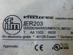 Ifm Electronic Cable With Efector Ier203 New New