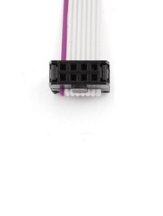 5pcs FC8P 8-Pin IDC Socket Extension Flat Ribbon Cable Wire 40cm 16″