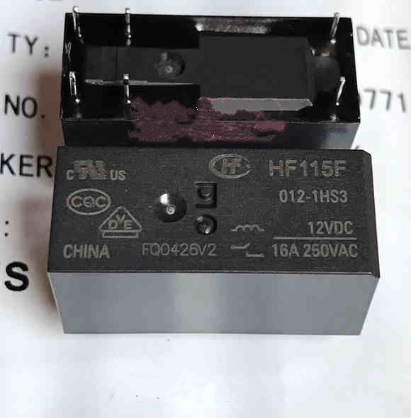 5pcs New HF115F-012-1HS3 JQX-115F-012-1HS3 12V 16A 250VAC Relay