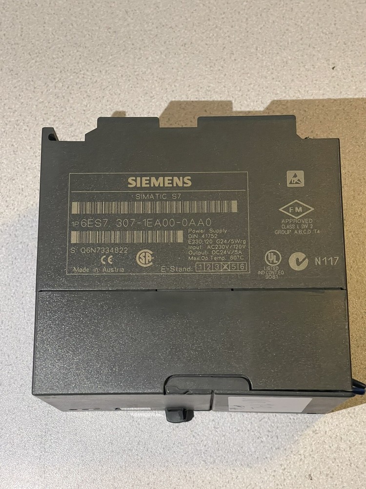 Siemens Simatic S7 6ES7 307-1EA00-0AA0