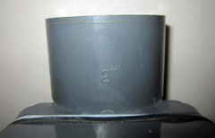ITT Grinnell DIA-FLO 2″ Manual Diaphragm Valve, PVC Socket Weld Connection, New