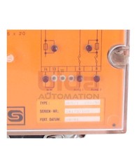 STARKSTROM GUMMERSBACH NKS/1 220/50 Trailing Travel Control NCS Overtravel