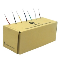 22 AWG Solid Copper Wire Kit with 7 Colors, 26ft Spools for Custom Work
