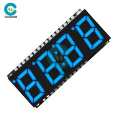 0.56-inch 4-bit 7 Segment LED Display Module Clock Module HT16K33 Driver I2C USA