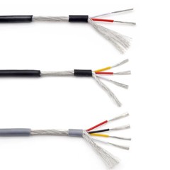 UL2547 Multi Core Cable 2/3/4/5/6/7/8 Cores Shielded Wire Black/Grey 18AWG~28AWG