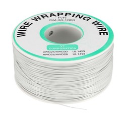 Wrapping Wire Tin Plated Copper Wire P/N DM-30-1000 30 AWG 250M Length White