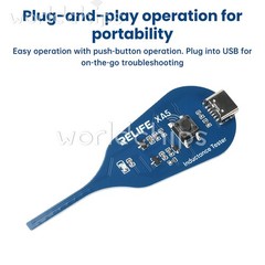 5pcs Type-C XA5 Motherboard Coil Tester Electromagnetic Inductor Detector Tool