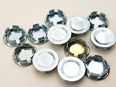Box of 100 Steel City BL-111 1/2″ Steel-Zinc Plated Snap In Knockout Seals UH-OH