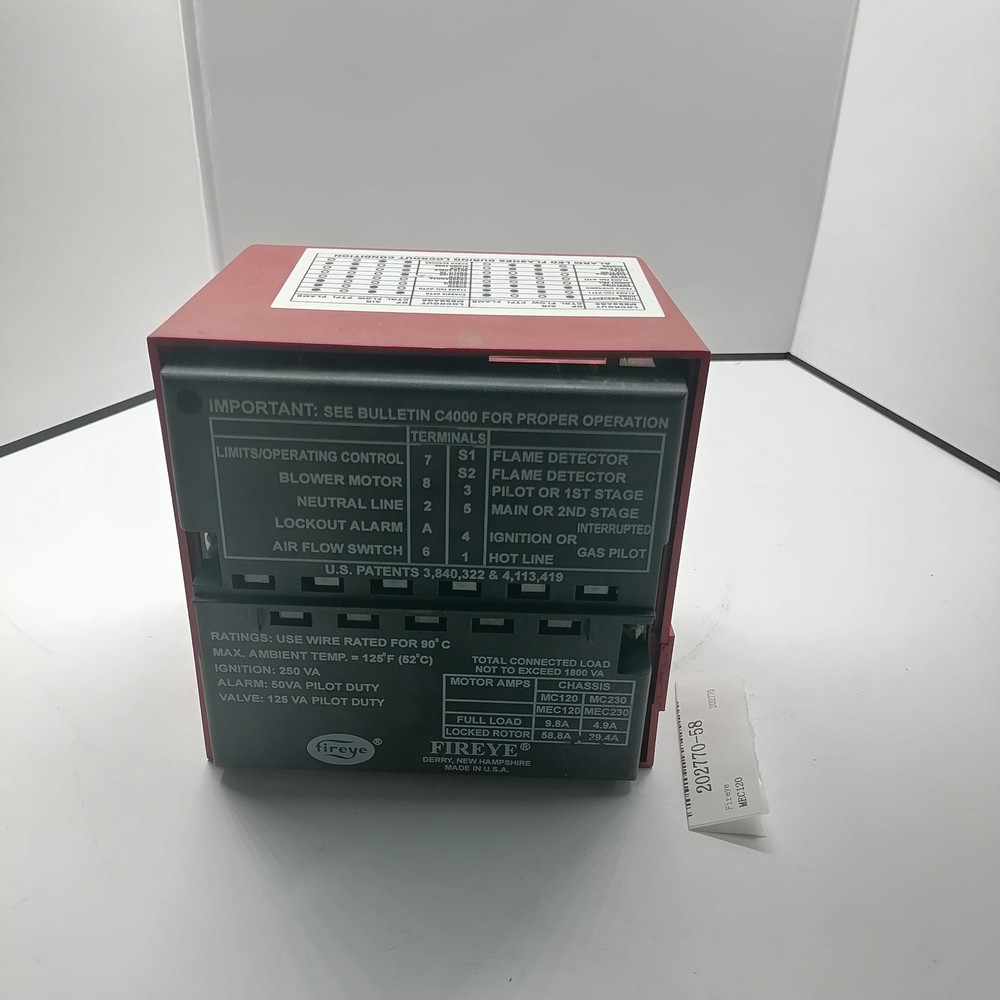 Fireye MEC120 Amplifier module