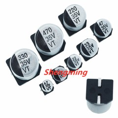 35V 4.7/10/22/33/47/100/220/330/470UF SMD Aluminum Electrolytic Capacitor