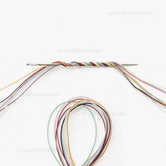 PTFE Cable Wire 26 28 30 32 34 36 40 AWG Flexible Tinned Copper Stranded UL10064