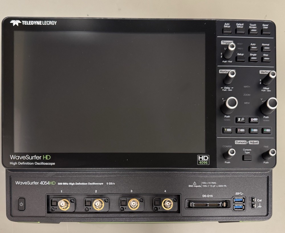 Teledyne LeCroy WAVESURFER 4054HD 500MHz, 5 GS/s, 4Ch, 12.5 Mpts Oscilloscopes