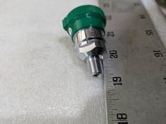 Medical Oxygen OISS DISS Connector Green Fitting Hospital Gas Supply Adapter