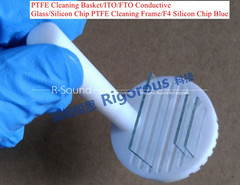 PTFE Cleaning Basket/ITO/FTO Conductive Glass/Silicon Chip PTFE Cleaning