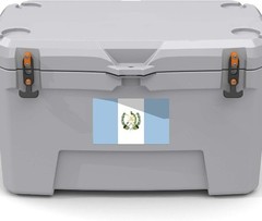 2-Pack Vinyl Flag Decal Sticker, 5×3 Inches Premium Quality