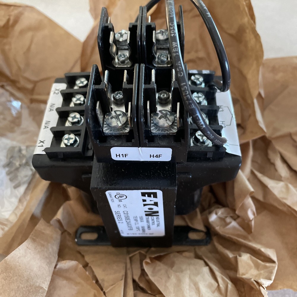 NEW EATON C0150E2AXXFB INDUSTRIAL CONTROL TRANSFORMER 150VA, 50/60Hz, 230 X 460V