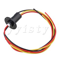 240V 22mm High Current Slip Ring 3-way 30A 105g Black