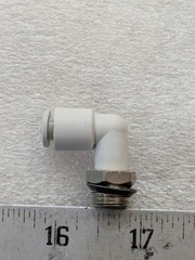 SMC 6mm Tube x 1/4 Unifit Male Elbow Push-In Pneumatic Fitting 5/ORDER