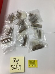 10 Packs of 100 Core Cables Density Crimp Pins Connectors D-Sub Female Plug