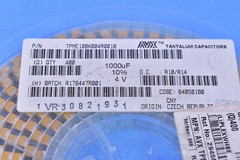 300 KYOCERA AVX 1000 µF Molded Tantalum Capacitors 4V 18mOhm ±10% -55°C~125°C