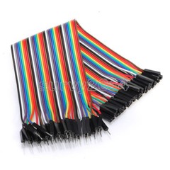 20cm 40PCS Dupont wire jumpercables 2.54MM male to female 1P-1P For Arduino