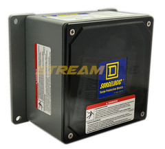 Square D TVS1XF80AD Surge Protection Device, Surgelogic, 120/240V, 80kA, 3W, 1Ø