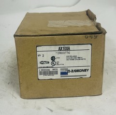 EMERSON OZ GEDNEY NO. AX100A 1 IN EXP FTG ALUM