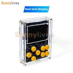 DIY Game Console Kit LCD Multifunctional Weather Clock AI Voice Dialogue Gift