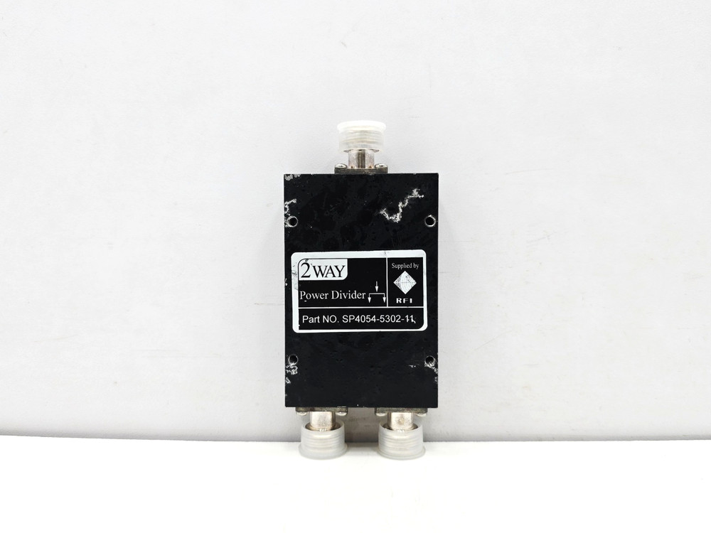 RFI SP4054-5302-11 POWER SPLITTER, 2-WAY, 400-540 MHZ, 100W, N-FEMALE