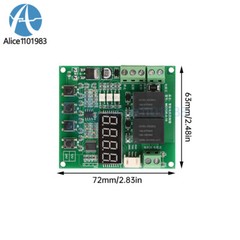 12V24V DC Motor Forward Reverse Controller Drive Module Limit Timing Delay