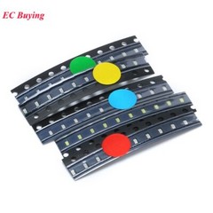 100pcs 0402 0603 0805 1206 SMD Colorful LED Electronic Kit Electronic Components