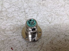Switchcraft C3F Nickel Finish Chassis Mount Receptacle Connector New (TB)