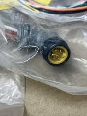 (6) TPC Wire & Cable 89500 90 Deg Male Receptacle 5 Pole New In Individual Bags