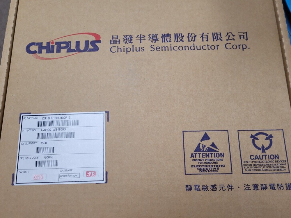 (2 PCS) CS18HS10243ECR12 Standard SRAM 128KX8 12ns CMOS TSOP32 ROHS