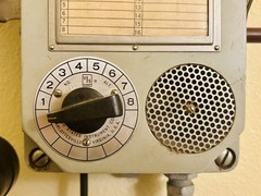 WWII United States Instrument Co Sound Powered Phone Station A542 Navy Military