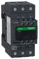 NIB – Square D – LC1D50AB7 – Non-Reversing 50A Iec Contactor, Tesys Deca, 24Vac