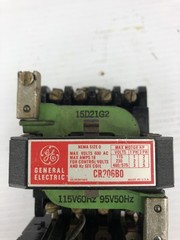 General Electric CR206B0 Contactor Motor Starter Nema Size 0 600V 18A 3PH