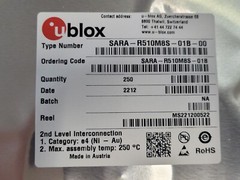 (1 PC) SARA-R510M8S-01B U-BLOX Secure Cloud LTE-M and NB-IoT with M8