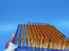 Vintage Mupac 3332 IC Wire Wrap Prototype Board 1981 Gold Pin/Sold As Is