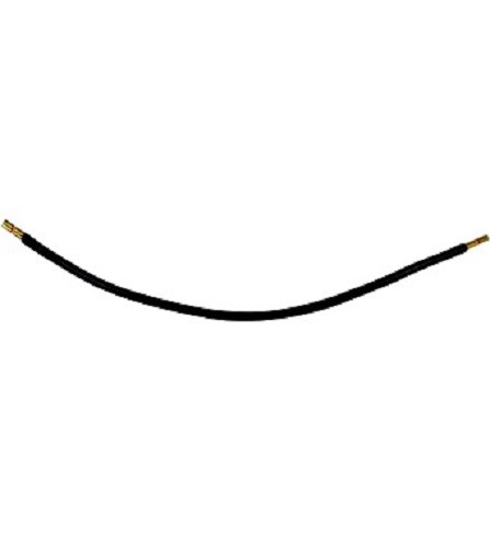 Insulated cable wire 6mm2, Black, both sides with ferrule 250mm – KB002506