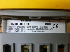 Siemens.3Ld2003-0Tk53.Sentron, Switch Disconnector 3Ld.690V, 16 А, Ip65