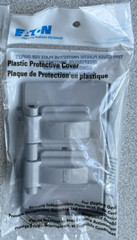 NEW EATON S1962 Non-Metallic Plastic Duplex Double Receptacle Cover, Gray
