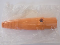 Kellems Hubbell HBLMBO Single Pole Replacement Male Plug Body Orange – NEW Su…