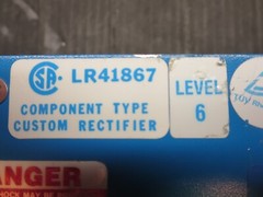 LH Research LR41867 DC Power Supply (Custom Rectifier) 400Watts See Description